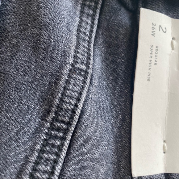 NWT American Eagle Outfitters Super Hi-Rise Jegging Denim Jeans - Super Stretch - Picture 11 of 12